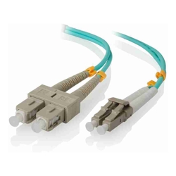 ALOGIC 3M LC-SC 10G MULTI MODE DUPLEX LSZH FIBRE CABLE 50/125 OM3