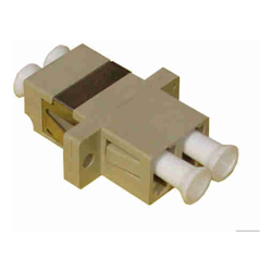 Serveredge LC Female to LC Female Multi mode Duplex OM3 Fibre Adapter AQUA COLOR 