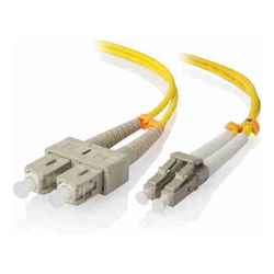 ALOGIC 10m LC-SC Single Mode Duplex LSZH Fibre Cable 09/125 OS2