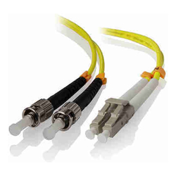 ALOGIC 2m LC-ST Single Mode Duplex LSZH Fibre Cable 09/125 OS2