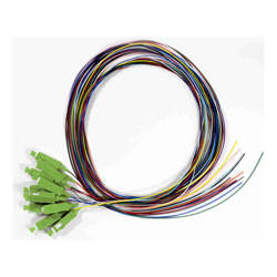Serveredge SCA Pigtail OS2-2M-12 Fibres (12 Colour)