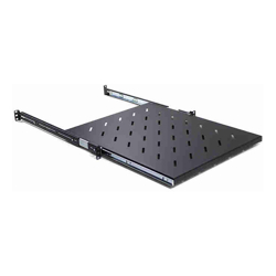 Serveredge 1RU Sliding Shelf Suitable for 800mm Deep Server Cabinets Adjustable from 550mm to 740mm