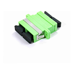 Serveredge SCA Female to SCA Female Single Mode Duplex OS2 Fibre Adapter GREEN COLOR
