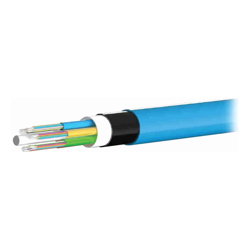 Serveredge 12 Core Loose Tube Gel Filled Multimode OM4 Fibre Cable -Blue