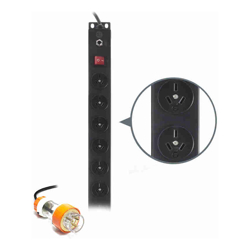 Serveredge Basic Vertical 20 Port PDU(20)  3 Pin AUS GPO Output &amp;amp;amp; (1) 20A 3 Pin Aus Captive Plug Input 20A240V