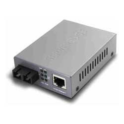 ALOGIC Serveredge 10/100/1000Base-TX to 1000Base-FX Multimode SC Fibre Media Converter (550m)