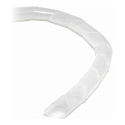 TT-IT Ty-It 10m Spiral Cable Wrap for Cable Management 20mm/White 