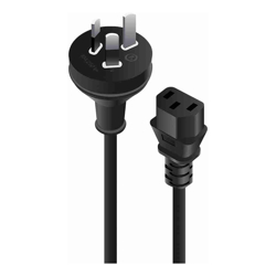 ALOGIC 10m Aus 3 Pin Wall to IEC C13 Male to Female