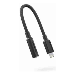ALOGIC Elements PRO Lightning  to 3.5 Audio Adapter Black