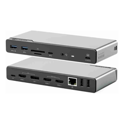 ALOGIC USB-C 16-in-1 Quad Display Docking Station DV4