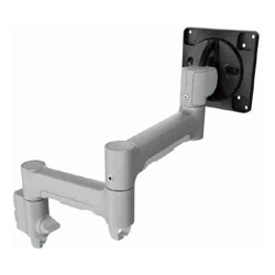 Atdec 460MM MONITOR ARM WITH CHANNEL CLAMP SILVER