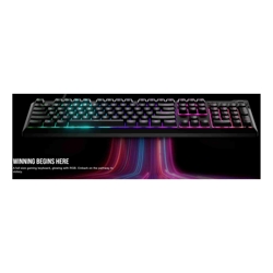 Corsair K55 CORE-BLK-RBRDME-ZND RGB Gaming Keyboard Black