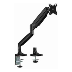 Brateck LDT82-C012 Single Screen Heavy-Duty Gas Spring Monitory Arm For most 17&amp;amp;quot;~45&amp;amp;quot; Monitors Matte Black