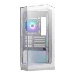 MSI MAG PANO M100R PZ WHITE Micro-Tower Tempered Glass Drive Bays: 1x3.5/2.5&amp;amp;quot; Expansion Slot: 5 Motherboard Support: M-ATX/ITX Pre-Installed fan: 4x120mm ARGB White 2 Year Warranty