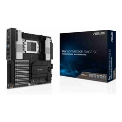 Asus AMD PRO WS WRX90E-SAGE SE sTR5 EEB Workstation Motherboard 7 x PCIe 5.0 x16 multi-GPU support 4x M.2 slots 2x SlimSAS ports and 4 x SATA