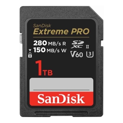 SanDisk 1TB Extreme PRO SDXC UHS-II Card (SDSDXEP-1T00-GN4IN)