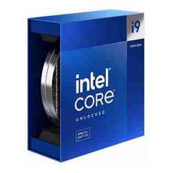 Intel  Intel BX8071514900KS Core i9-14900KS LGA 1700 Socket 24 Cores 32 Threads Base: Up to 4.5GHz Turbo: Up to 6.2GHz 32MB Cache TDP: 150W 3 Year Warranty