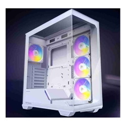 Antec C3 ARGB White ATX  270 Degrees Full View 4x ARGB PWM Fans with control 36CM top 24cm Front. Cable Management GPU 41.5 CM. Ultra Gaming Case