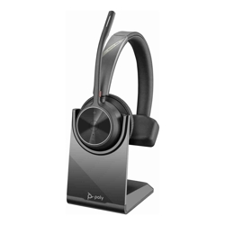 Plantronics HP POLY VOYAGER 4310 OTH WIRELESS UC MONO HEADSET W/CHARGINE STAND BT700 DONGLE  USB-A