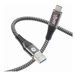 4Cabling 1m USB 3.1 (GEN 2x1) USB AM to CM Certified Premium Cable | 10G &amp;amp;amp; 60W Support