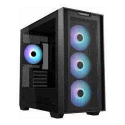 Asus A21 PLUS Micro-ATX Black Case Mesh Front Panel Support 360mm Radiators Graphics Card up to 380mm CPU air cooler up to 165mm (BTF)