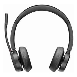 HP HP/Poly 77Y99AA Voyager 4320 Wireless UC Stereo Headset Bluetooth Charging Stand USB-A 2 Year Warranty (Works with Mobile and PC)