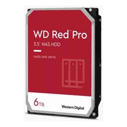 WD Western Digital WD Red Pro 6TB 3.5&amp;amp;quot; NAS HDD SATA3 7200RPM 256MB Cache 24x7 300TBW ~24-bays NASware 3.0 CMR Tech