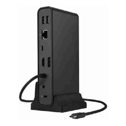 Asus Triple Display USB-C Dock DC300 8-in-1 HDMI 2.0 DP 1.4 USB-C PD 90w RJ45 USB-A Audio jack SD Card Reader BLACK 150w