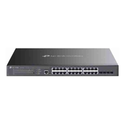 TP-Link 24-PORT MANAGED GIGABIT L2+ SWITCH POE+(16) POE++(8) 10G SFP+(4)5YR WTY