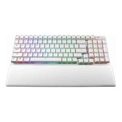 Asus ROG STRIX SCOPE II 96 WL Snow Switch Wireless Gaming Mechanical Keyboard Tri-mode Connection Streamer hotkeys PBT Keycaps (White)