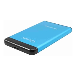 Just You PC Oxhorn USB 3.0 USAP 2.5&amp;amp;quot; SATA HDD SSD Enclosure BlueUSB3.0 Cable (included) 2YR WTY