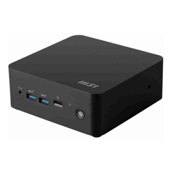 MSI Cubi NUC Black Barebone Core 5 120U/Up to DDR5/2xM.2/2xHDMI/2xTBT/2xLAN/Wifi6/Card Reader/Switch Cable/3Y