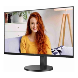 AOC 27&amp;amp;quot; IPS 4K 3840 x 2160 UHD HDR10 Speakers Flicker FREE HDMI 2.0 x 2 DisplayPort 1.4 x 1  black. VESA 100 Height Adjust  Office Monitor