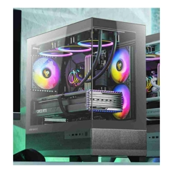 Antec CX500M ARGB Seamless  mATX ITX USB-C Up to 6 Fans. 3 x RGB included (2x Front Right 1 x Rear). Gaming Case