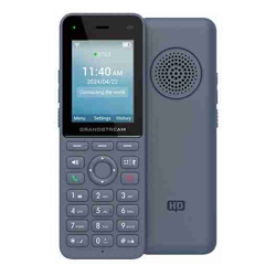 Grandstream WP826 Cordless Wi-Fi IP Phone with Integrated Dual-Band Wi-Fi 12-Hour Talk Time 3 SIP Accounts 3 Lines HD Voice Bluetooth