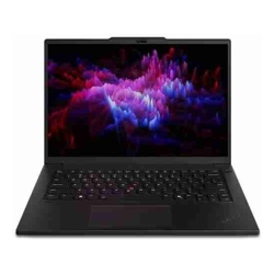 Lenovo ThinkPad P14s Gen 5 Intel 21G20012AU Black 14.5in WUXGA 1920x1200 IPS 300nits Anti-glare 45 NTSC 60Hz Eyesafe TUV Low Blue Light Intel Core Ultra 7 155H 16C 6P + 8E + 2LPE / 22T Max Turbo up to 4.8GHz