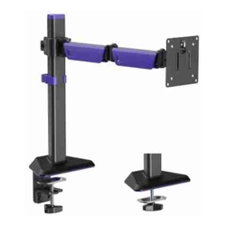 Brateck LDT89-C012 Amethyst Articulating Gaming Monitor Arm Matte Black(new)