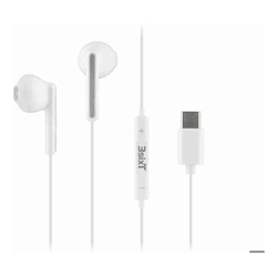 3Sixt Plug &amp;amp;amp; Play Buds USB-C White