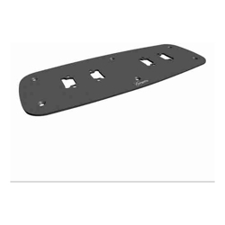 Vogel's VOGELS PFF 7070 FLOOR MOUNTING PLATE 2 POLES BLACK