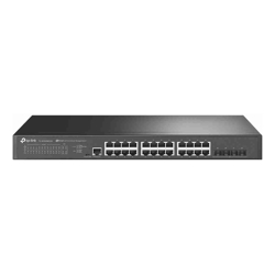 TP-Link | SG3428X-M2 | Omada 24 Port 2.5G BASE-T L2+ Managed Rackmount Switch with 4 10GE SFP+ Slots