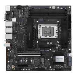 Asus PRO WS W680M-ACE SE Intel LGA1700 Micro-ATX WorkstationMotherboard PCIe 5.0 x16 DDR5 Dual Intel 2.5 Gb Ethernet