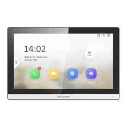 HikVision DS-KH6350-WTE1 2nd Gen Intercom Slim Bezel Room Station 7&amp;amp;quot; Touch Screen WiFi 