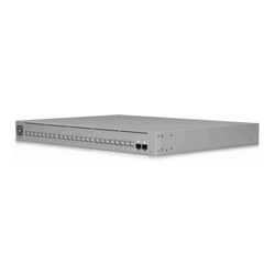 Ubiquiti Pro Max 24 24-port Layer 3 Etherlighting Switch 2.5 GbE 16 GbE RJ45 Ports 16 GbE RJ45 2 10G SFP+ Throughput 56 Gbps 2Yr Warr