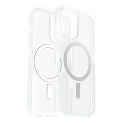 OtterBox React MagSafe Apple iPhone 16 (6.1&amp;amp;quot;) Case Clear (77-96245)DROP+ Military StandardUltra-thinHard case with Soft Grip Edges