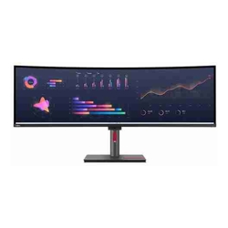 Lenovo 63DBRAR1AU P49W-30 49&amp;amp;quot; WLED IPS Curved Monitor 32:9 HDMI DP USB-C TB H/Adjust 3Yr 
