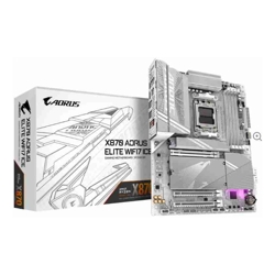 Gigabyte X870 AORUS ELITE WF7 ICE AMD AM5 ATX Motherboard 4x DDR5~256GB3x PCIe x16 4x M.2 4x SATA 6 4x USB 3.2 4x USB2.0 2x USB-C
