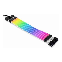 Lian Li Lian-li PW12-PV2 Strimer Plus 3X8 V2 24-Pin ARGB GPU Extension Cable 1 Year Warranty