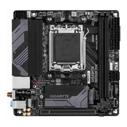 Gigabyte B650I AX Motherboard 2x DDR5~96GB1x PCIe x16 1x M.2 2x SATA 6 3x USB 3.2 1x USB-C 4x USB 2.0