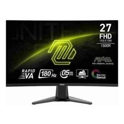 MSI MAG 27C6F 27&amp;amp;quot; Curved Rapid VA 180Hz Gaming Monitor