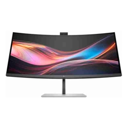 HP SERIES 7 PRO 734PM 34&amp;amp;quot; CURVED WQHD IPS 21:9 3440x1440 5MP WEBCAM SPEAKERS TB4 (100W PD) DP+HDMI RJ45 Tilt Swivel Height 3Yrs (Replaces